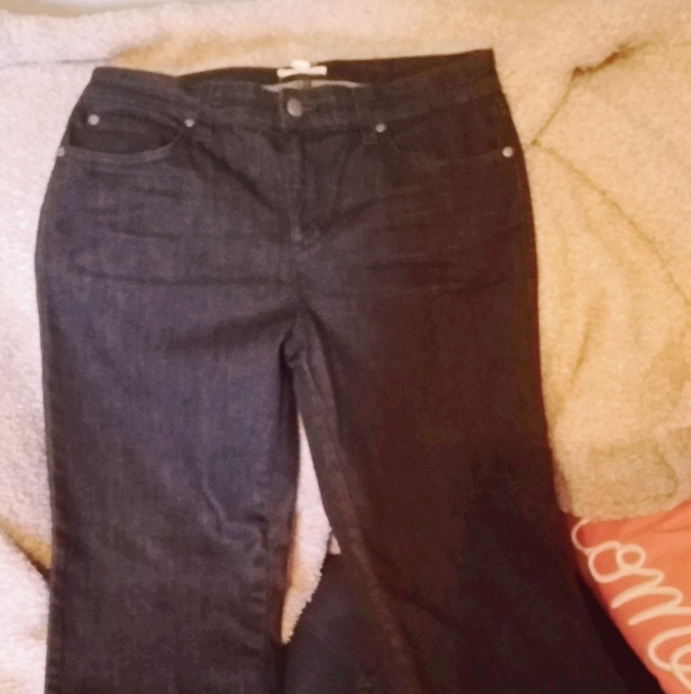 Eileen Fisher Black Ankle Jeans